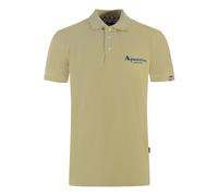 Aquascutum Mens London 1851 Beige Polo Shirt - Size Small