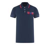 Aquascutum Mens London 1851 Navy Blue Polo Shirt - Size Medium
