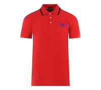 Aquascutum Mens London 1851 Red Polo Shirt Cotton - Size Small