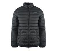 AQUASCUTUM Men's Long Sleeve Medium Puffer Jacket X Large Black
