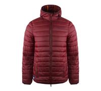 Aquascutum Mens London Logo Bordeaux Red Active Hoodie Jacket Polyamide - Size Small
