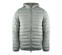 Aquascutum Mens London Logo Grey Active Hoodie Jacket Polyamide - Size 2XL