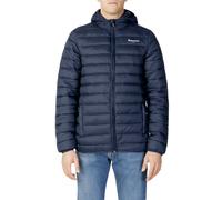 Aquascutum Mens London Logo Navy Blue Active Hoodie Jacket - Multicolour - Size Small
