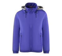 Men's Aquascutum Plain Royal Blue Hide Hood Lightweight Jacket - Size: 42/Regular