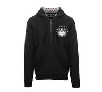 Aquascutum Mens Zp + Hoody S in Black - Size Large