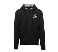 Aquascutum Mens Zp + Hoody S in Black - Size X-Large