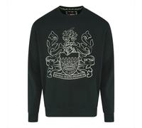 Aquascutum Pixel Aldis Logo Black Sweatshirt - XXL