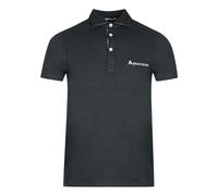 Aquascutum Signature Logo Polo Shirt - Black - S