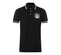 Aquascutum Tipped Aldis Polo Shirt - Black - M