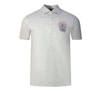 Aquascutum Unisex Adult Aldis London Logo Polo Shirt - Grey - M - Grey