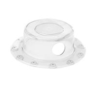 Aquaseal Deluxe， Premium Bathtub Overflow Drain Cover ， Crystal-Clear Suction Seal ，Ergonomic Grip Handle ，Enhances Bath Depth for Richer Soaking Experiences