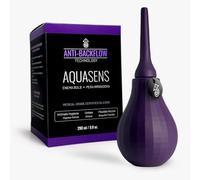 AQUASENS by Boltex Medical Enema Bulb 290ml - Reusable Silicone Anal Douche Bulb for Men & Women, Personal & Intimate Cleansing, Anti-Backflow Valves, Detachable Nozzle Kit (Dark Purple)