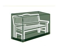 Aquashield Bench Cover 2 Pieces 130x75xH65/85cm Light Grey Polyester Cover Tarp