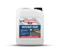 AQUASHIELD Britannia Paints Driveway Paint Light Grey 5 Litres - Bring Tarmac & Concrete Back to Life - Ideal for Driveways & Car Parks