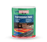 AQUASHIELD Britannia Paints Playground Paint Bright Red 2.5 Litres - Bright & Stimulating Colours - Water Based
