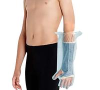 AquaShield Reusable & Waterproof Cast Cover for Child Half Arm (A17) - Bandage Protector for Dressing, Plaster, Bath, Shower, Kids (7.0″-9.0″ Circumference Above Cast - For Hands, Wrist) - Made in USA