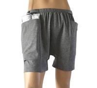 AQUASHIELDING Catheter Pants, Shorts for Nephrostomy Bag, Ostomy Drainage Bag Care Clothes, Catheter Support Underwear for Nephrostomy,2XL