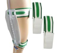 AQUASHIELDING Catheter Stabilization Device Catheter Legband Holder, Leg Bag Straps, Anti-Slip Catheter Leg Bag Strap, Adhesive Catheter Hook Wrap Band Fasteners(4 Pcs)