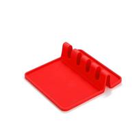 AQUASHIELDING Plastic Kitchen Pot Pan Lid Cove,Kitchen Utensil Rest Ladle Spoon Holder,Multifunction Kitchen Spatula Rack Non-Slip Silicone(2 pcs)