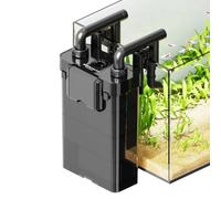 AQUASMITH Hang on Back Aquarium Filter,No-Hum Whisper-Quiet for 25-35 Gal