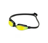 Aquasphere Aqua Sphere Xceed Titanium Swim Goggle Mirrored Lens - Black/Yellow