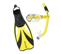 Aquasphere Childrens/kids 2024 Snorkel Set Yellow (M-L)