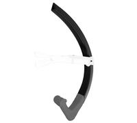 Aquasphere Focus Adult Centre Snorkel for Swim Training - Black/Grey