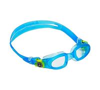 Aquasphere Moby Kid - 2020 Turquoise & Bright Green/Clear Lens Swimming Goggle, EP1274331LC