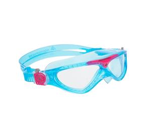 Aquasphere Vista Jr Swim Goggles, Swimming Goggles For Children Aged 6 and over With UV Protection, Silicone Seal and Anti-Fog and Anti-Leak Lenses For Boys and Girls