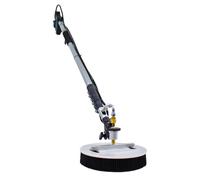 Aquaspray® Rotary Solar Panel/Roof Cleaning Brush with 18ft Telescopic Lance