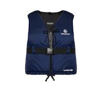 AQUASTIC Classic 50N Polyamide Safety Vest - Polyethylene Foam, 50N Buoyancy, Adjustable Belt with Buckle, Drawstring, Drying Loop, Lightweight XL