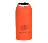 AQUASTIC Dry Bag 20L Waterproof Bags with Backpack Function Roll Top Closure 62 High Resistant to Water and Mechanical Damage Ideal for Boat, Kayak, Swimming, Camping, Orange