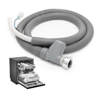 Aquastop Inlet Hose 1.85 m Universal Aquastop Hose for Dishwasher and Washing Machine, Compatible with Miele Bosch Siemens AEG Electrolux Zanussi Beko LG Samsung 10499862 7638500 7638501