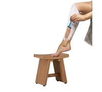 AquaTeak 13" Asia Teak Shower Foot Stool