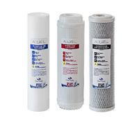 Aquati Replacement 3 Pre Filters for Water Fed Pole Window Cleaning Reverse Osmosis Systems 10"
