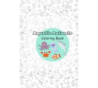 Aquatic Animals Coloring Book