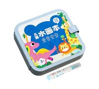 Aquatic Art Book: 20 X 20cm Reusable Pad, Magic Doodle Pages, Educational Painting Activity With Sketches No Ink And No | Coloring Book For Kids, , Is