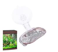 Aquatic Betta Bed - 7x6x4cm Fish Hammock, Shell Relaxing Resting Hideaway, Stress-Relief Suction Attachment Aquarium | Betta Fish Swim Enrichment Hideaway Play Habitat Decoration