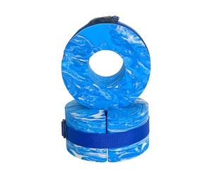 Aquatic Cuffs - Colorful High Density Exercise Weights, Adjustable Swim Float Ring, Durable EVA Resistance Training Aid | Professional Water Aerobics Gear For Adults Athletes Beginners