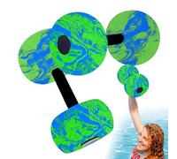 Aquatic Dumbbells for Pool Exercise, 2 Pieces Fitness Dumbbells - Exercise and Water Leisure Equipment for Swimming Recovery Adults Seniors Women