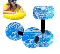 Aquatic Dumbbells for Swimming Pool Exercise | 2 Pool Dumbbells,Body Sculpture Training Equipment Swimming Lessons Spa Leisure Home Club