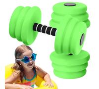 Aquatic Exercise Dumbbell - Lightweight 240g Training Tool, Water Fitness Gear, Blue Buoyancy Weights, Soft Hand Grips | Gym Swimming Pool Accessory For Adults Children Rehabilitation Aerobics