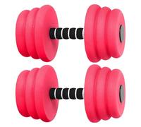 Aquatic Exercise Dumbbells Pair - Foam Water Weights Pool Training, Durable Floating Resistance Bars Muscle Toning, Fat Loss and Recovery Training, Comfortable Grip Design Adults and Children,