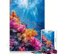 Aquatic Fantasia Jigsaw for Teenagers1000 Pieces Think Sharper Stress Free Home Fun Christmas Idea (38x52cm)