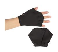 Aquatic Gloves 1 Pair Swimming Webbed Gloves Water Resistance Training Paddles Adult Adjustable Diving Hand Equipment Men Women Fitness Surfing Sports Hand Fins Swimmer Elastic Duck Web Hand Wear