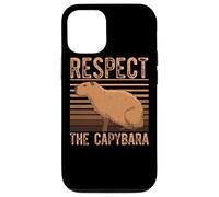Aquatic Mammal Capivara Chigüire - Respect The Capybara Case for iPhone 12/12 Pro