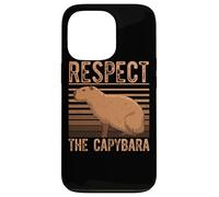 Aquatic Mammal Capivara Chigüire - Respect The Capybara Case for iPhone 13 Pro