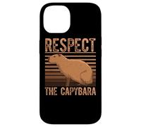 Aquatic Mammal Capivara Chigüire - Respect The Capybara Case for iPhone 14