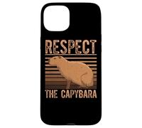 Aquatic Mammal Capivara Chigüire - Respect The Capybara Case for iPhone 15 Plus
