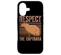 Aquatic Mammal Capivara Chigüire - Respect The Capybara Case for iPhone 17